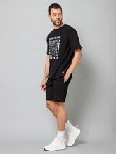 RS BE GAMER-OVERSIZED CO-ORD-BLACK